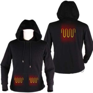 Black Warmed Hoodie